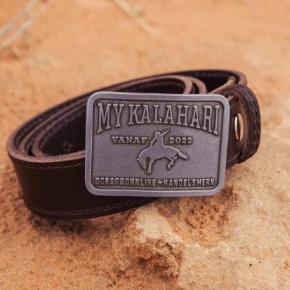 Mens Buckle Belt - Nicotine