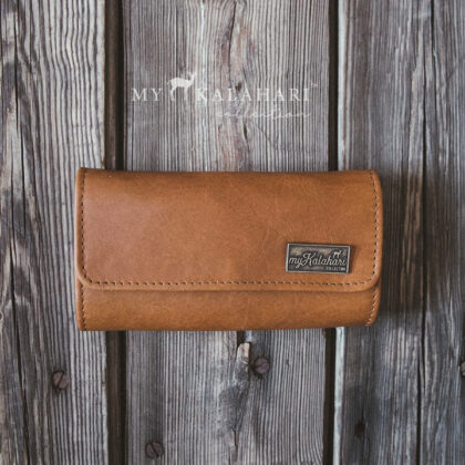 Ladies Leather Wallet - Toffee