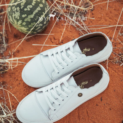 Leather Sneaker - White