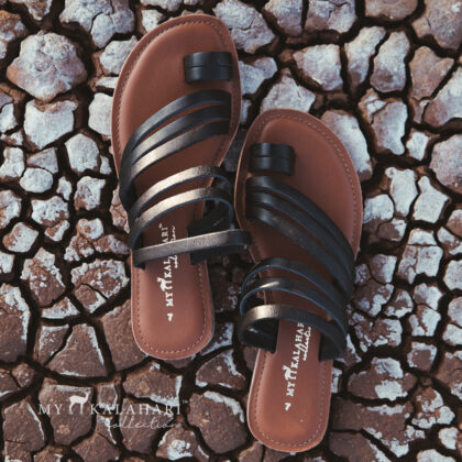 Black Strap Sandal