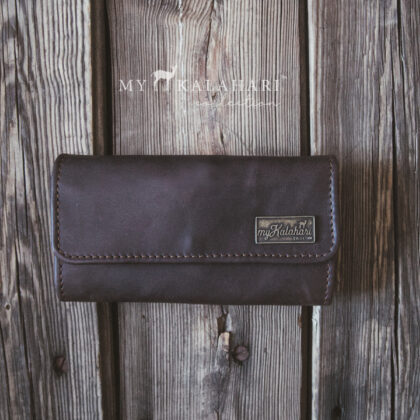 Ladies Leather Wallet - Brown