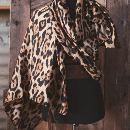 Safari Scarfs - Leopard Brown